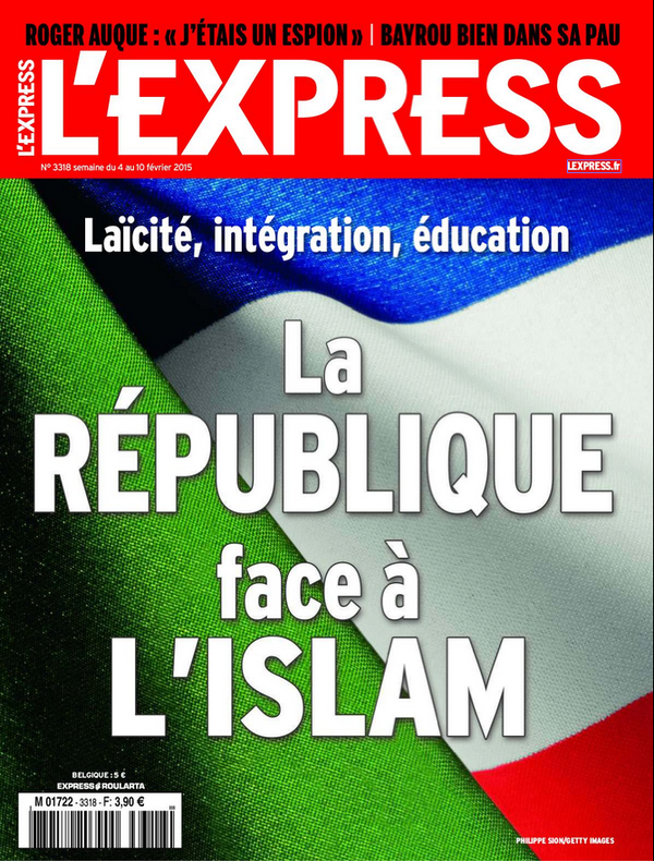 Une de « L'Express » du 4 au 10 février 2015.