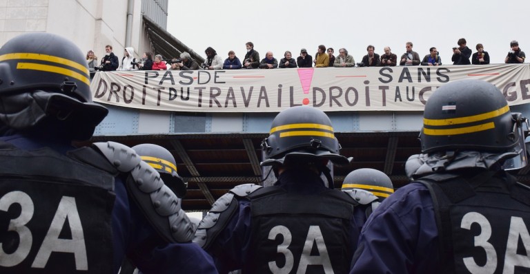 violences manifestation crs melenchon gouvernement