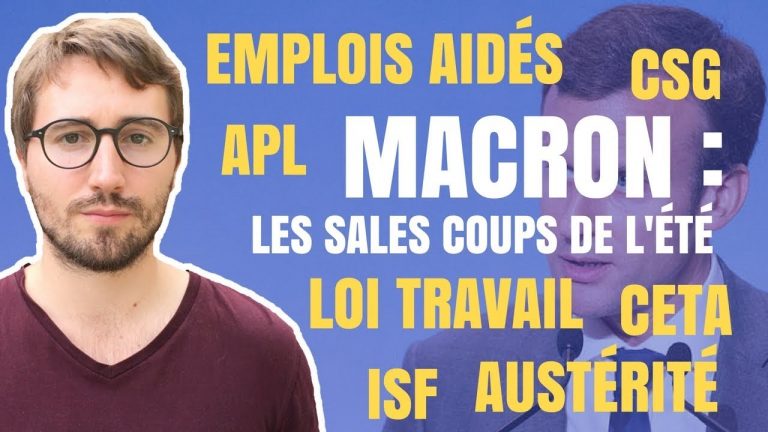 sales coups macron