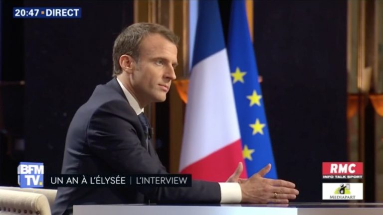 macron bfmtv mediapart naufrage