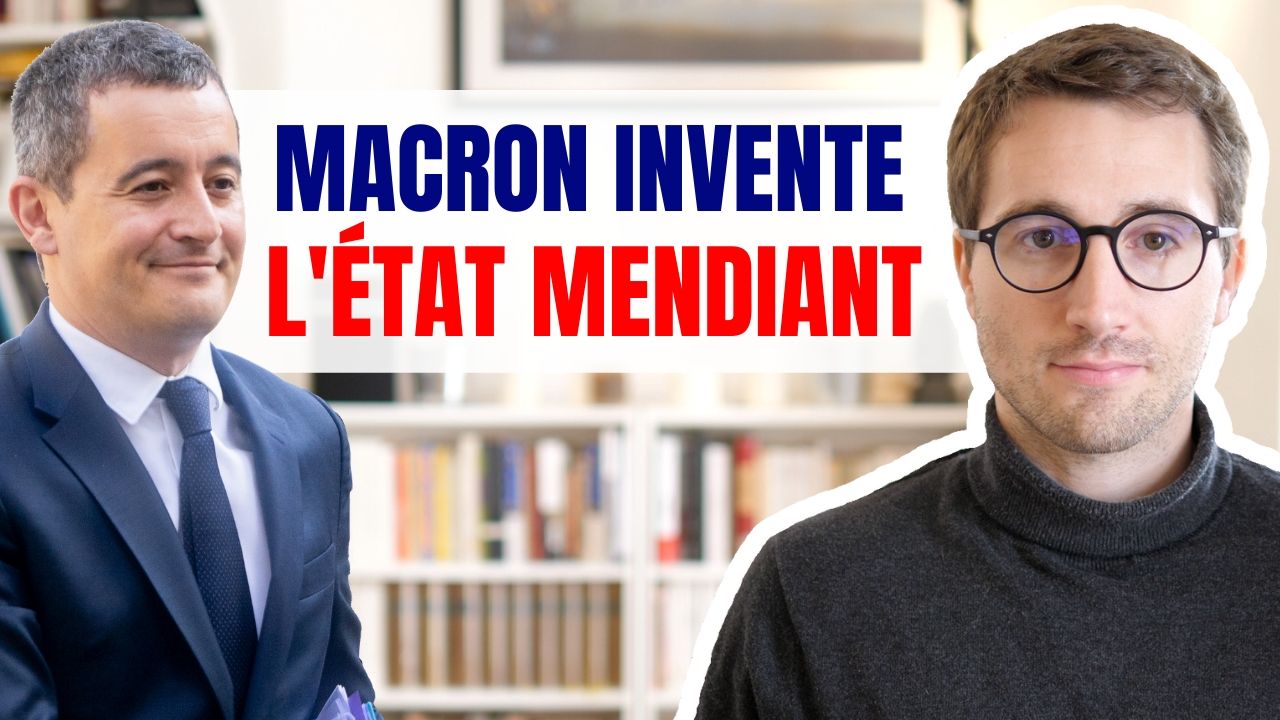 darmanin macron etat mendiant