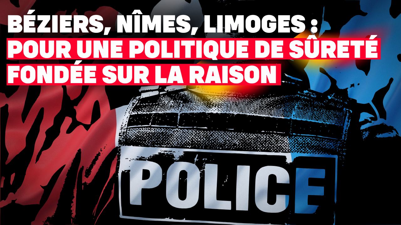 Un policier de dos